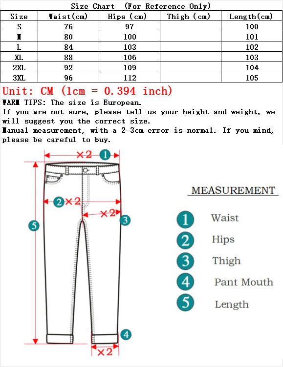 Stylish Skinny Jeans High Quality Holes Casual Cotton Pencil Denim Pants