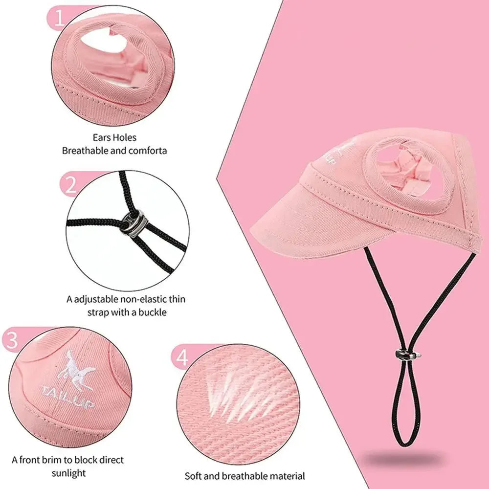 Adjustable Pet Dog Travel Cute Baseball Hat