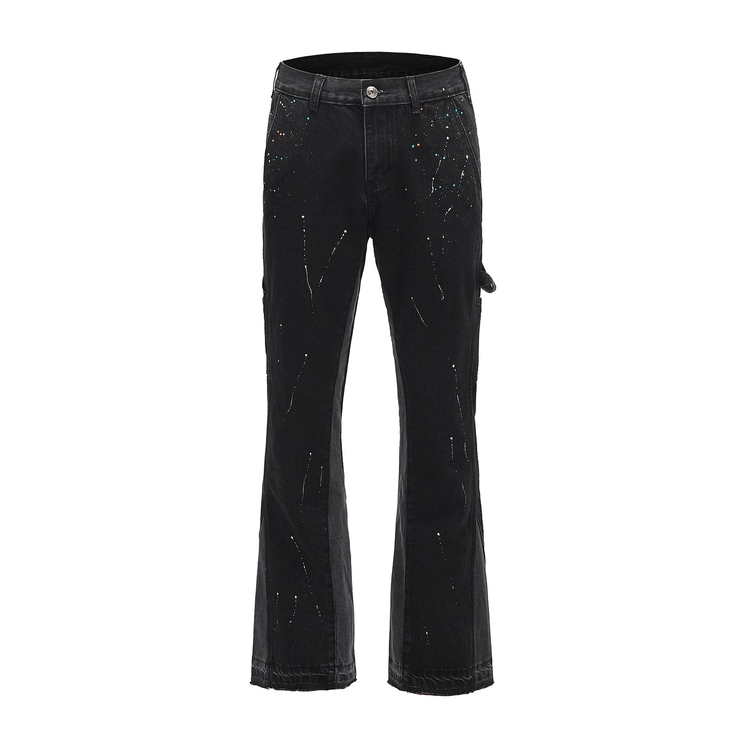 Vintage Streetwear Flared Jeans Pants