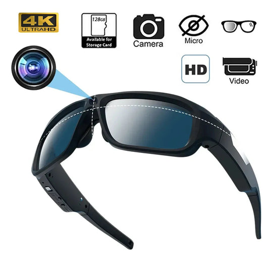 Video Smart Glasses With Eyewear Camcorder For Outdoor Mini Camera
