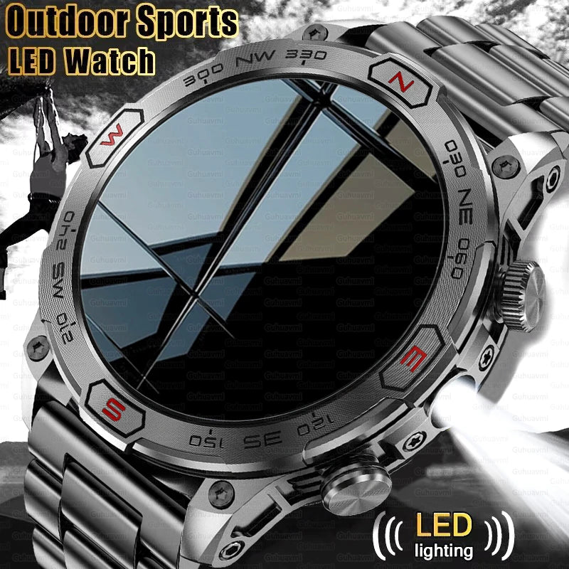 Xiaomi Outdoor Military Flashlight GPS Smart Watch