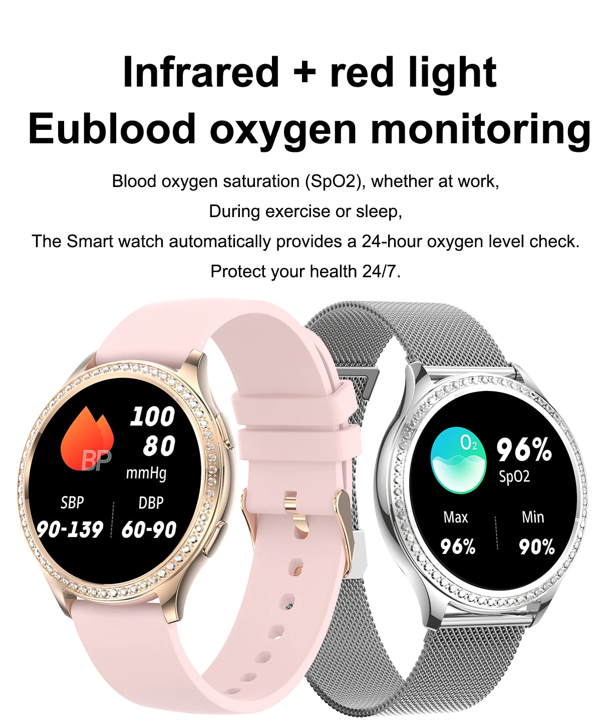Women Smart Watch Bluetooth Call AI Voice Assistant