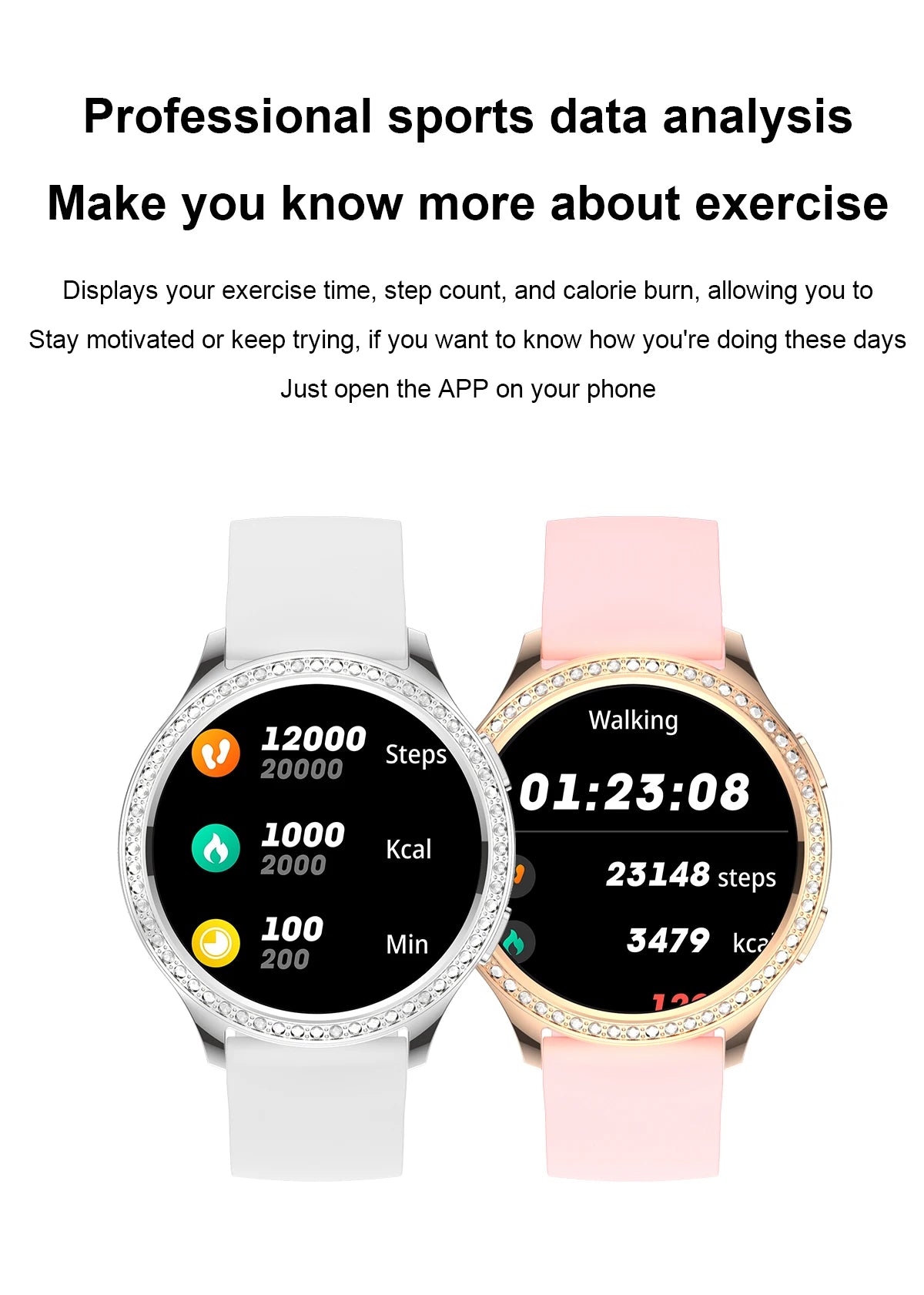 Women Smart Watch Bluetooth Call AI Voice Assistant