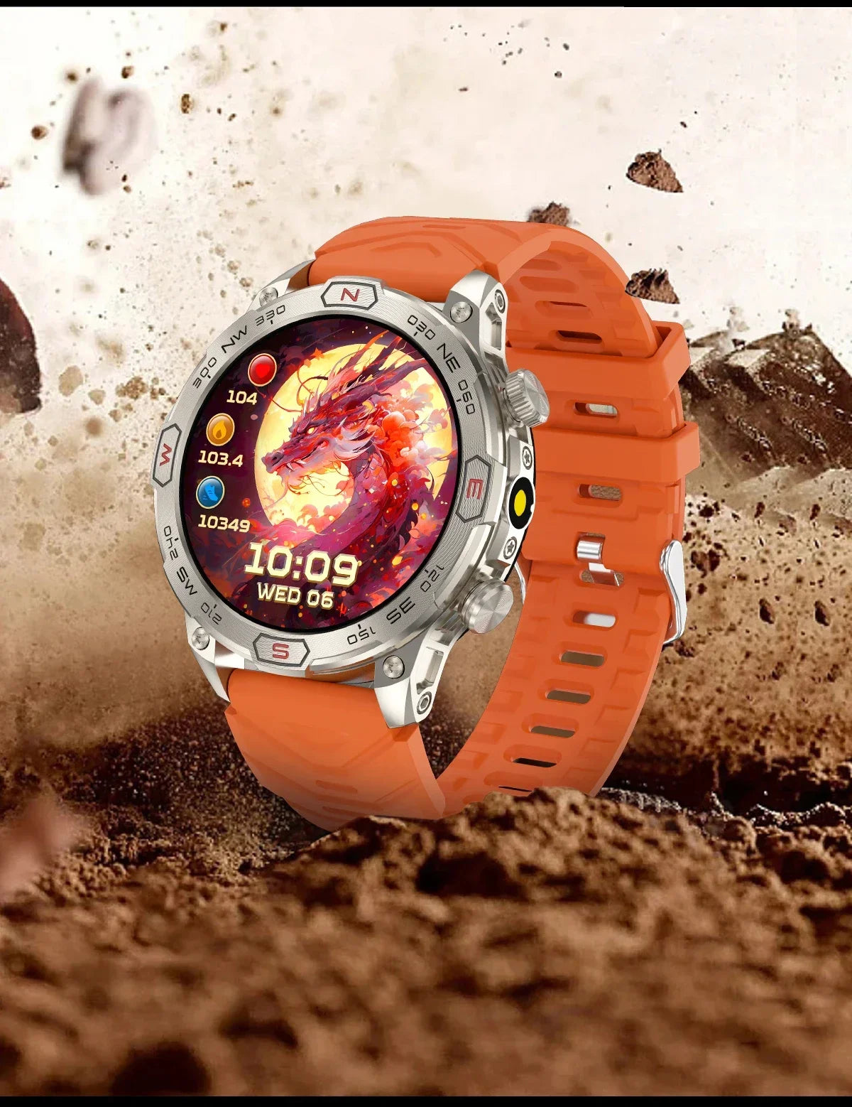 Xiaomi Outdoor Military Flashlight GPS Smart Watch
