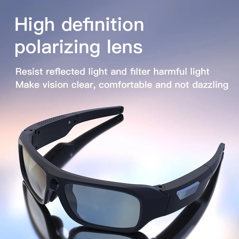 Video Smart Glasses With Eyewear Camcorder For Outdoor Mini Camera