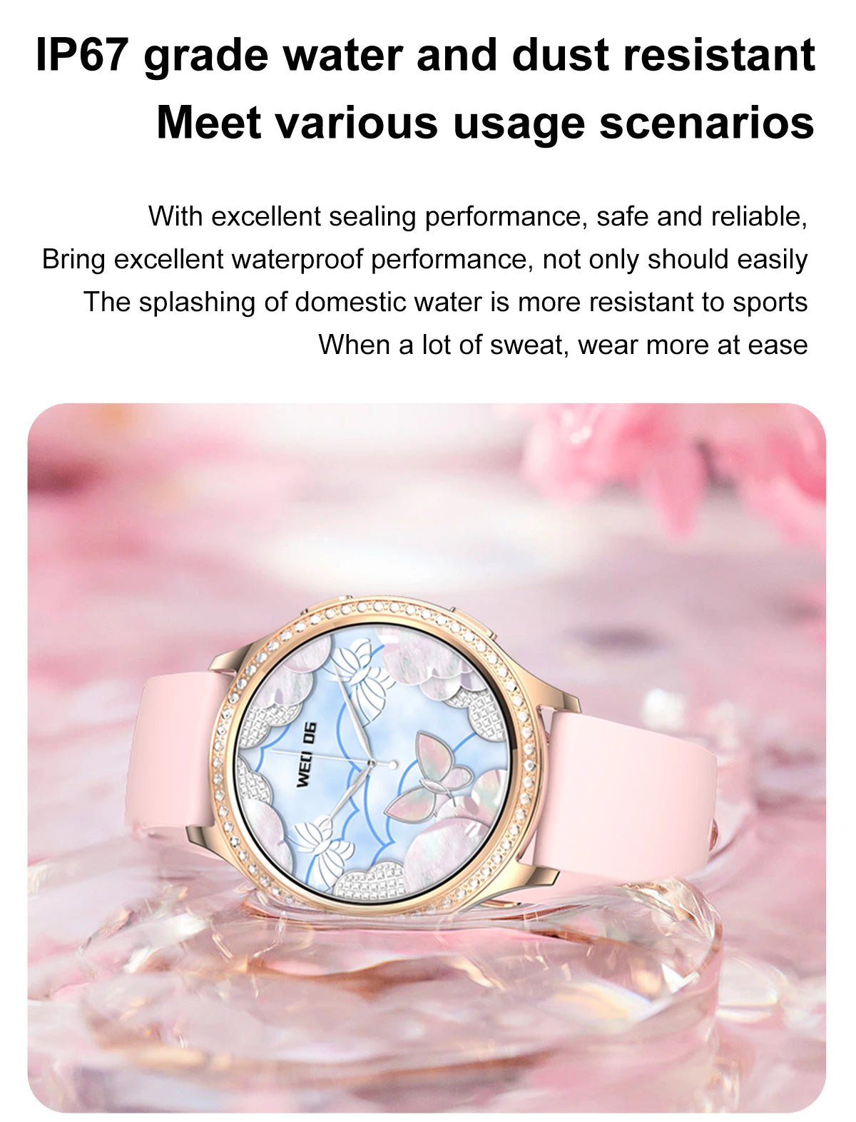 Women Smart Watch Bluetooth Call AI Voice Assistant