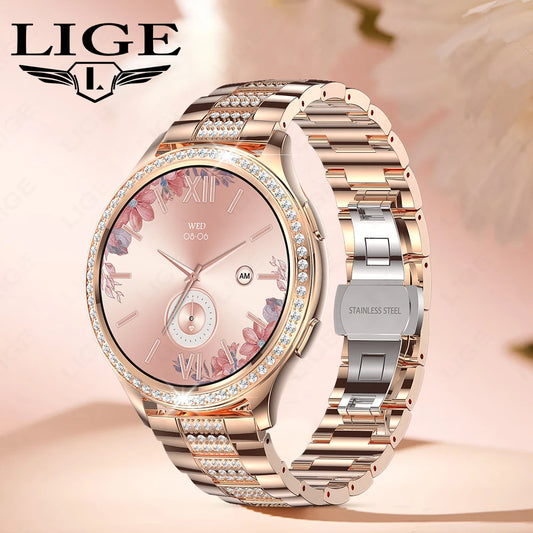 Women Smart Watch Bluetooth Call AI Voice Assistant