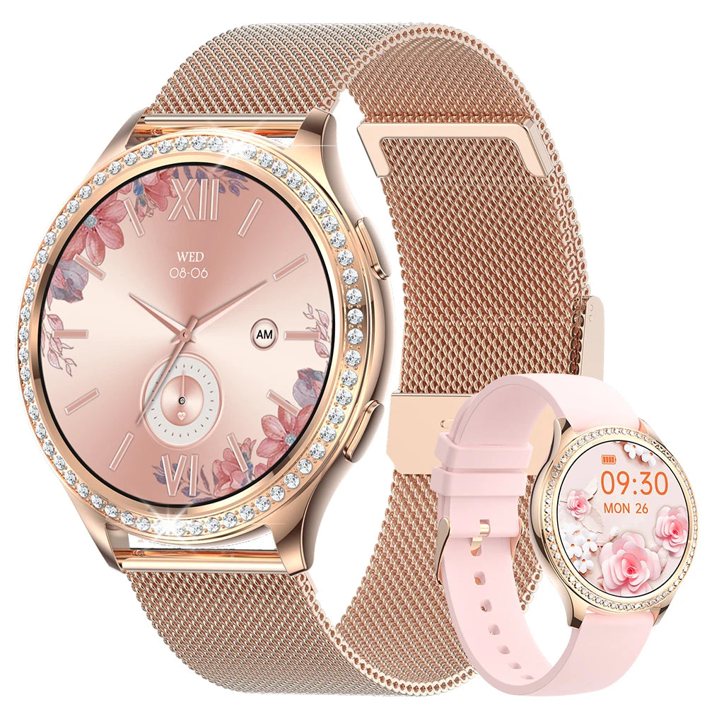 Women Smart Watch Bluetooth Call AI Voice Assistant