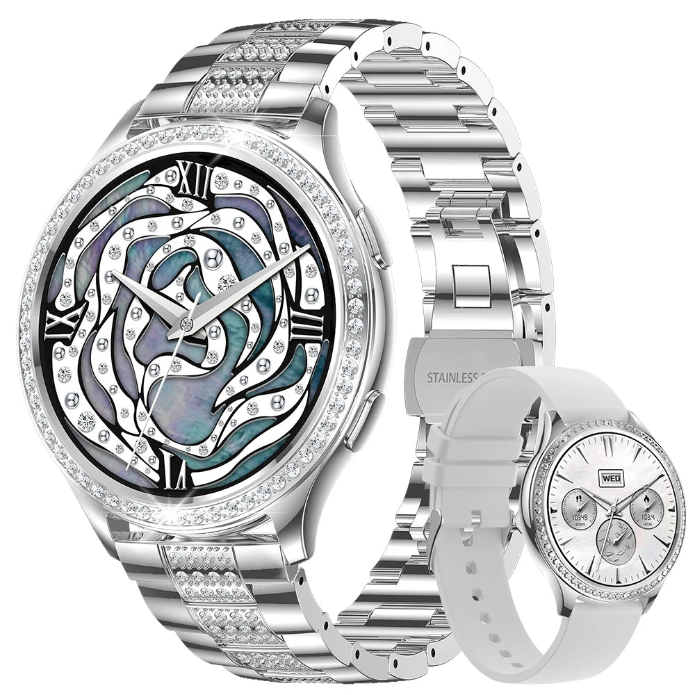 Women Smart Watch Bluetooth Call AI Voice Assistant