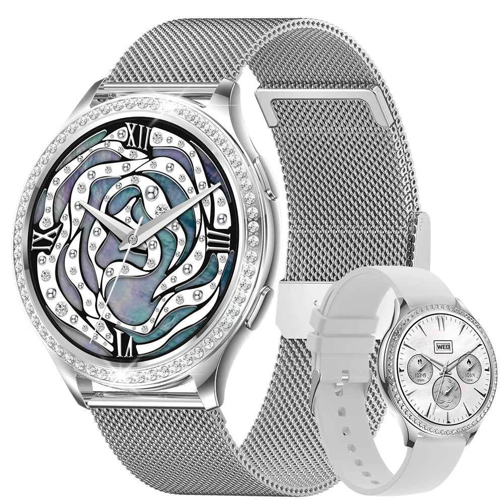 Women Smart Watch Bluetooth Call AI Voice Assistant