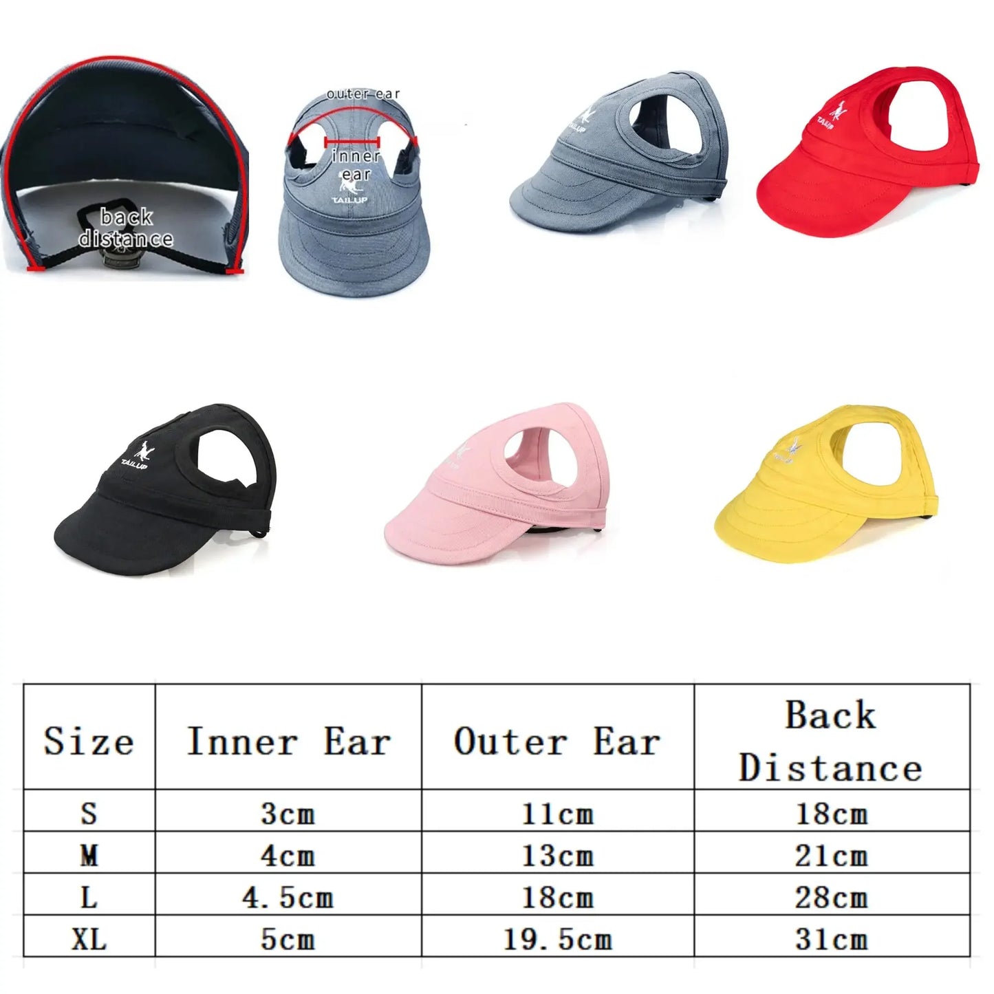 Adjustable Pet Dog Travel Cute Baseball Hat
