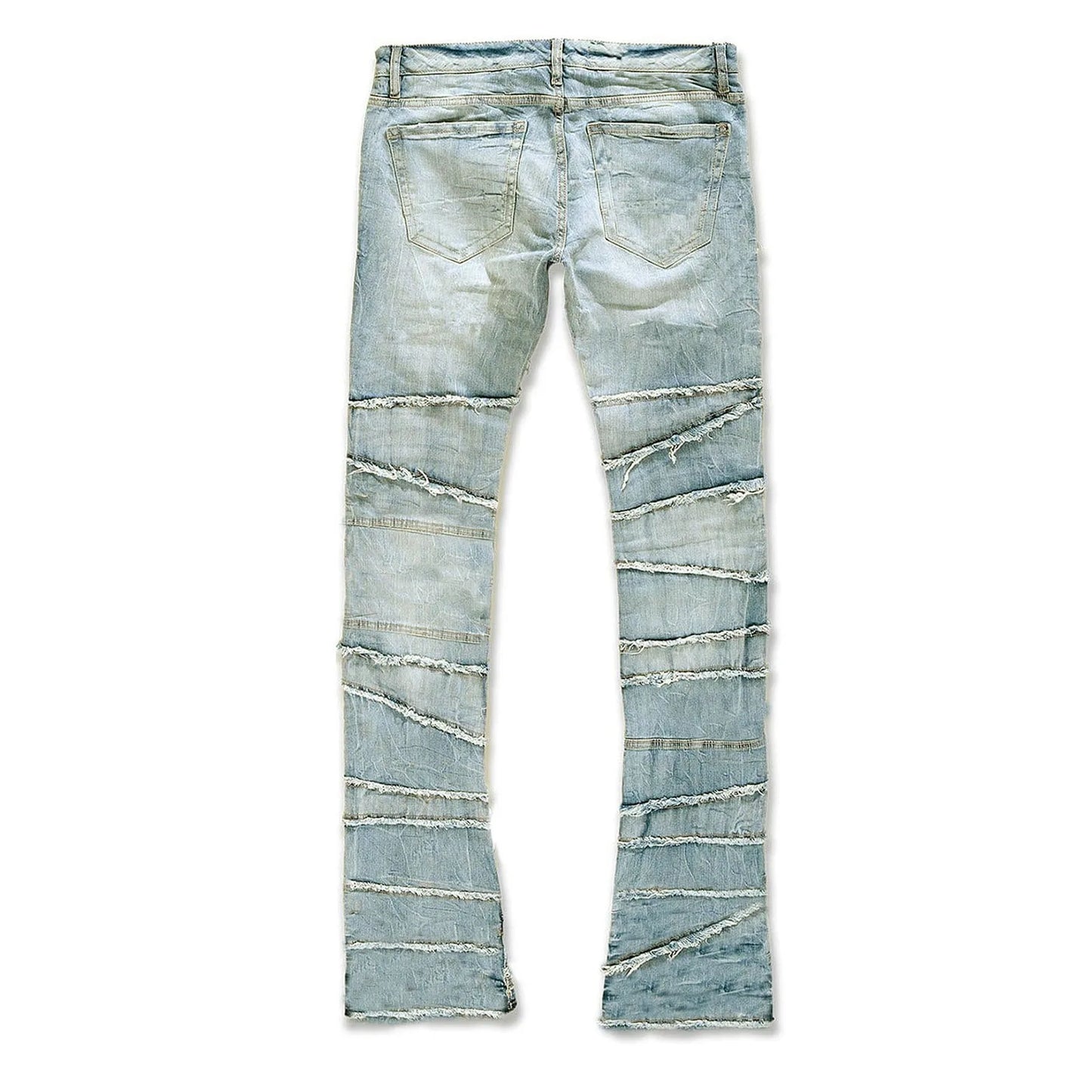 Jeans For Men Stretch Fit Skinny Stacked Ripped